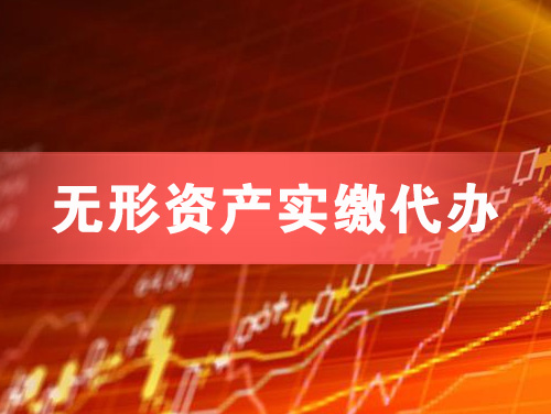 毕节无形资产实缴资本代办